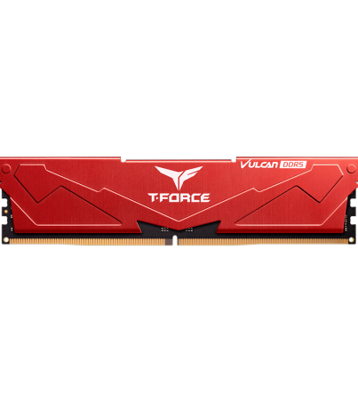 T-FORCE VULCAN RD 8GB 5200MHz (Red, Non-ARGB, Intel XMP)