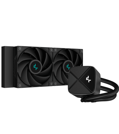 DeepCool LS520S 240mm ZERO DARK Liquid CPU Cooler