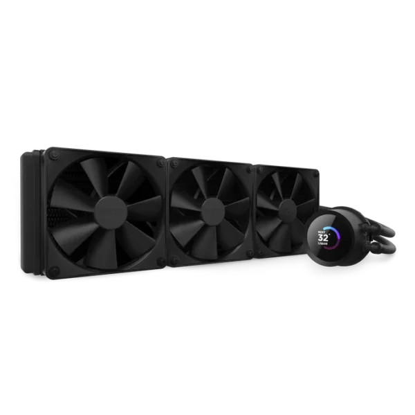 NZXT Kraken 360 Black Liquid Cooler with LCD Display