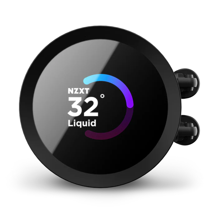 NZXT Kraken 280 Black Liquid Cooler with LCD Display - Image 2