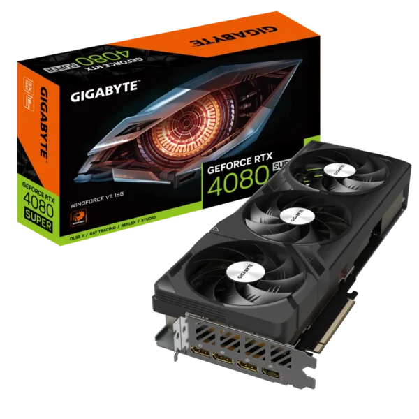 GIGABYTE GeForce RTX 4080 SUPER WINDFORCE V2 16G GDDR7 GRAPHIC CARD
