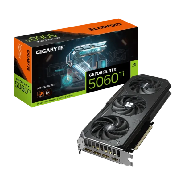 GIGABYTE GEFORCE RTX™ 5060 TI GAMING OC 16G GDDR7 GRAPHICS CARD