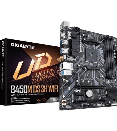 GIGABYTE B450M DS3H WIFI Motherboard