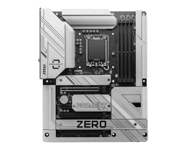 MSI Z790 PROJECT ZERO (WIFI) DDR5 Motherboard - Image 2