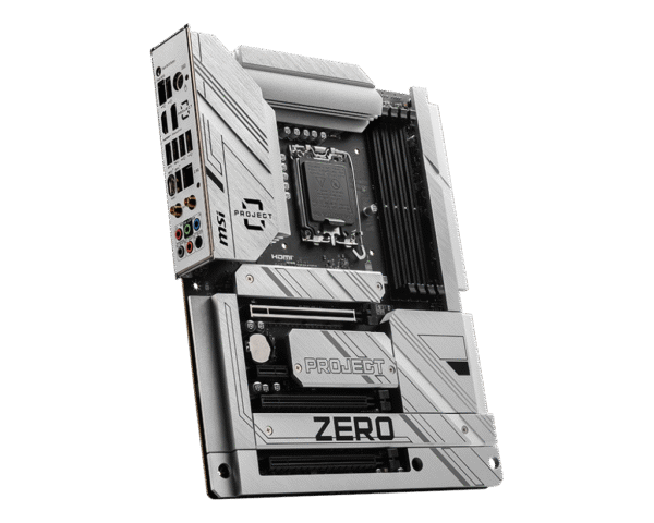 MSI Z790 PROJECT ZERO (WIFI) DDR5 Motherboard - Image 3