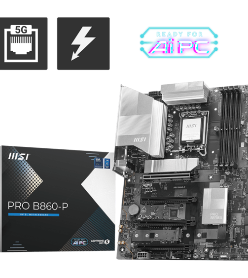 MSI PRO B860 P DDR5 Motherboard