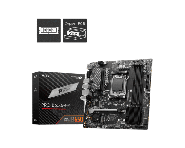 MSI PRO B650M P DDR5 Motherboard