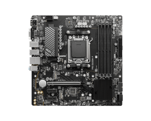 MSI PRO B650M P DDR5 Motherboard - Image 2