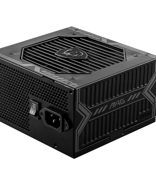 MSI MAG A650BN – 650 Watt 80 Plus Bronze Certified Power Supply