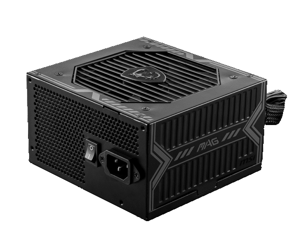 MSI MAG A650BN – 650 Watt 80 Plus Bronze Certified Power Supply