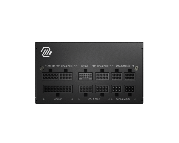 MSI MAG A850GL PCIE5 – 850 Watt 80 Plus Gold Certified Fully Modular Power Supply - Image 3