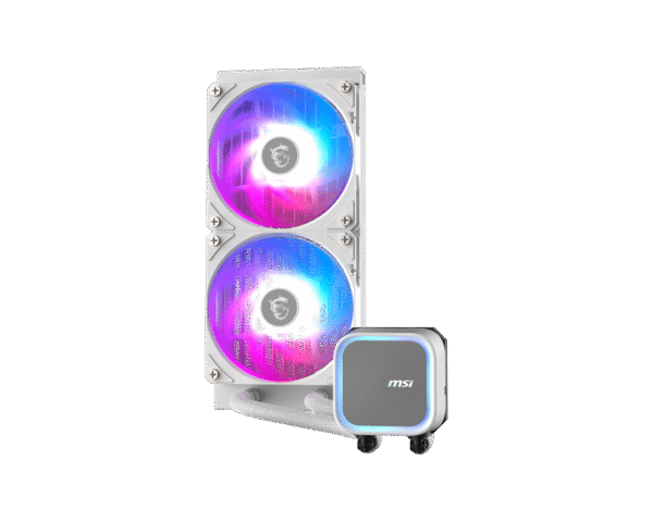 MSI MAG CORELIQUID A13 240 WHITE ARGB CPU Liquid Cooler - Image 2
