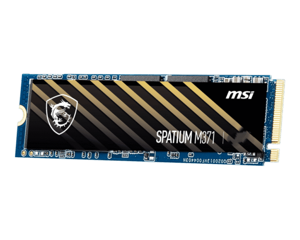 MSI SPATIUM M371 500GB NVMe M.2 Solid State Drive - Image 2