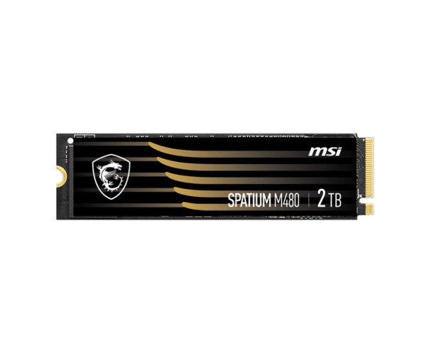 MSI SPATIUM M480 PRO 2TB PCIe 4.0 M.2 Solid State Drive - Image 3