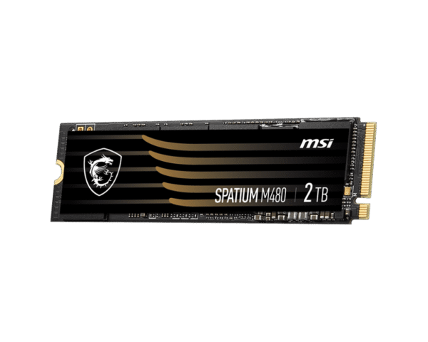 MSI SPATIUM M480 PRO 2TB PCIe 4.0 M.2 Solid State Drive - Image 2