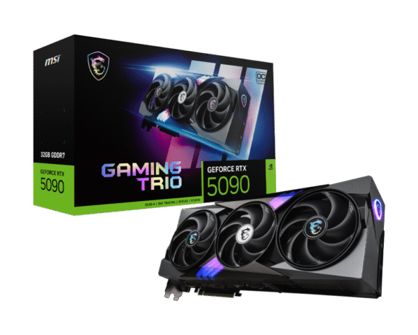 MSI Geforce RTX 5090 Gaming Trio OC 32GB GDDR7X Graphics Card