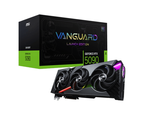 MSI Geforce RTX 5090 VANGUARD SOC LAUNCH Edition 32GB GDDR7X Graphics