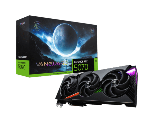 MSI Geforce RTX 5070 VANGUARD SOC 12GB GDDR7X Graphics Card