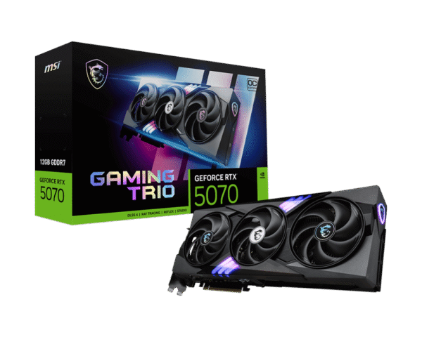 MSI Geforce RTX 5070 Gaming Trio OC 12GB GDDR7X Graphics Card