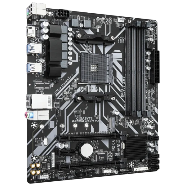 Gigabyte B450M DS3H V3 Motherboard - Image 3