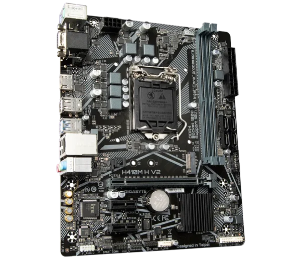 Gigabyte H410M H V2 Micro ATX 10 Gen Motherboard - Image 3