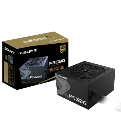 GIGABYTE GP-P650G 650W 80 PLUS GOLD CERTIFIED POWER SUPPLY