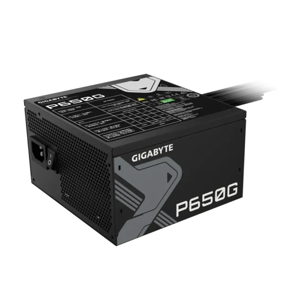 GIGABYTE GP-P650G 650W 80 PLUS GOLD CERTIFIED POWER SUPPLY - Image 3
