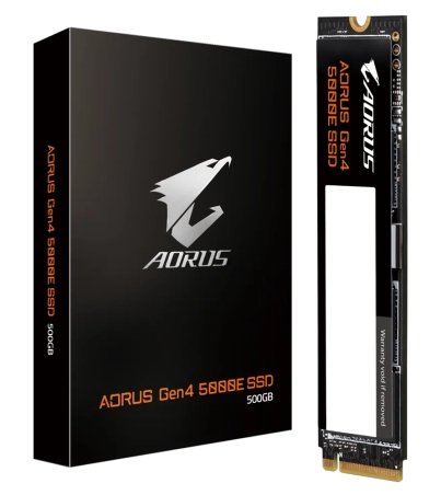 AORUS Gen4 5000E 500GB NVMe SSD