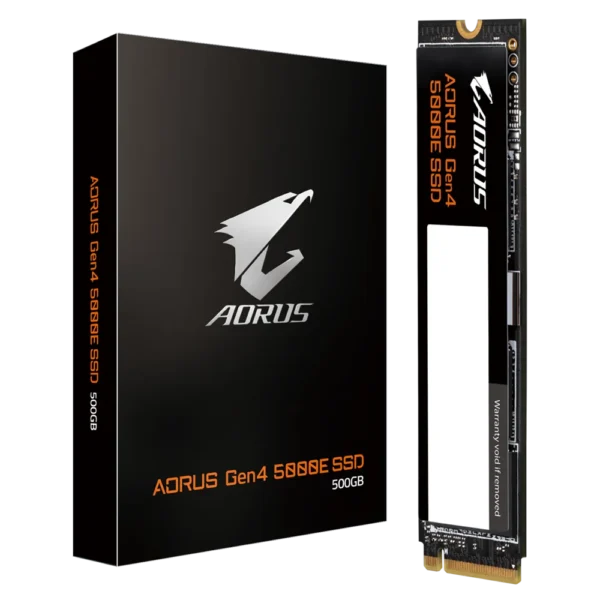 AORUS Gen4 5000E 500GB NVMe SSD