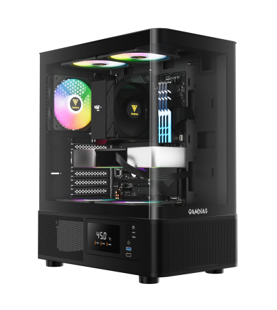 Gamidias ATLAS E2 CG ARGB Mid-Tower Case