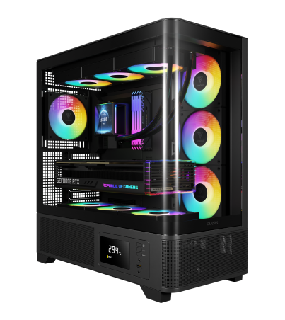 Gamidias ATLAS P2 CG ARGB Mid-Tower Case