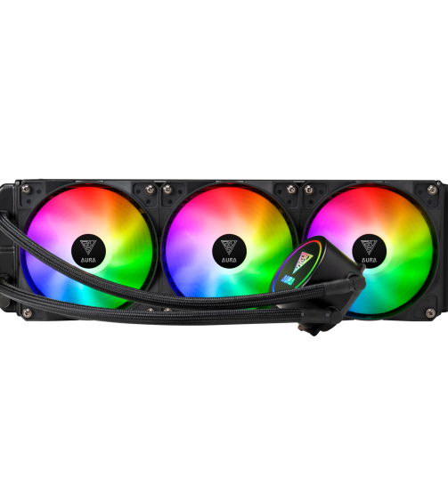 GAMDIAS AURA GL360 RGB CPU Liquid Cooler (AURA-GL360)