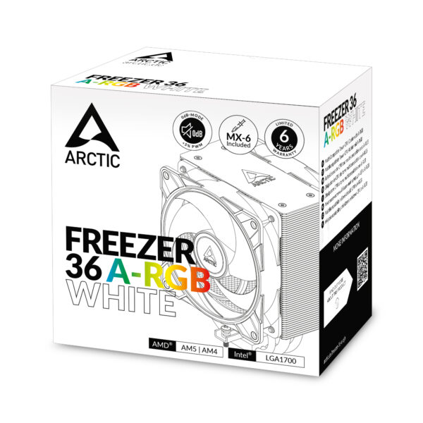 Arctic Freezer 36 A-RGB White Air Cooler - Image 2