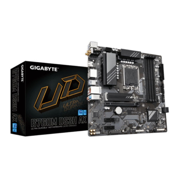 Gigabyte B760M DS3H AX DDR5 Motherboard (Wifi)