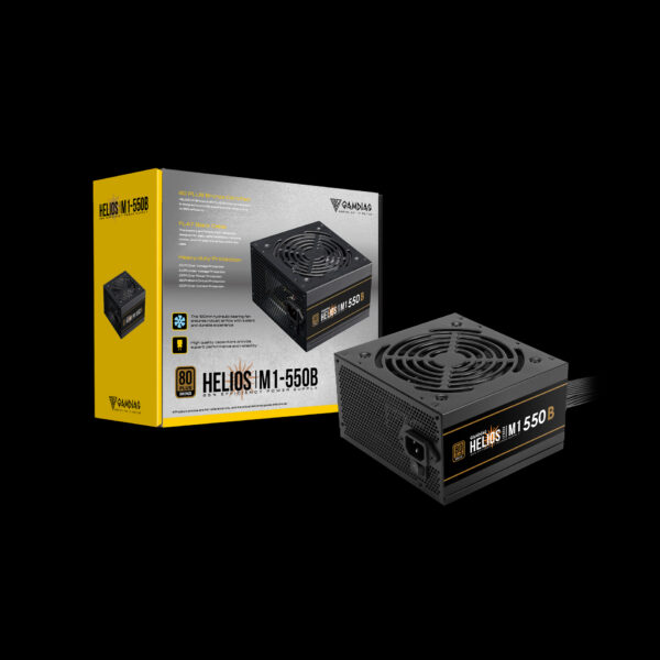 GAMDIAS HELIOS M1 550B 80 PLUS BRONZE PSU - Image 4
