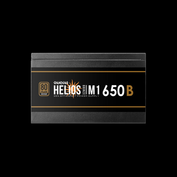 GAMDIAS HELIOS M1 650B 80 PLUS BRONZE PSU - Image 3
