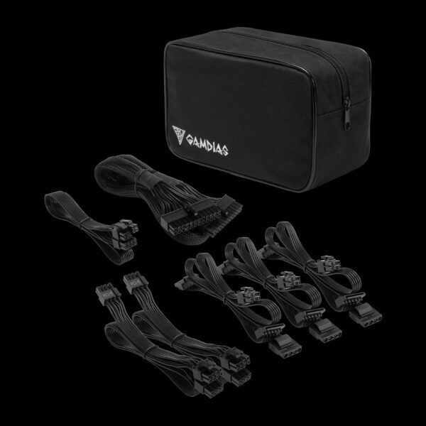 GAMDIAS HELIOS P1A 850G 80 PLUS Gold Fully Modular ATX PSU - Image 6