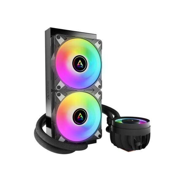 Arctic Liquid Freezer III 240 A-RGB Black Cooler - Image 3