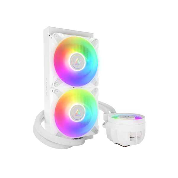 Arctic Liquid Freezer III 240 A-RGB White Cooler - Image 3