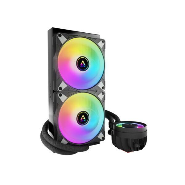 Arctic Liquid Freezer III 280 A-RGB Black Cooler - Image 3