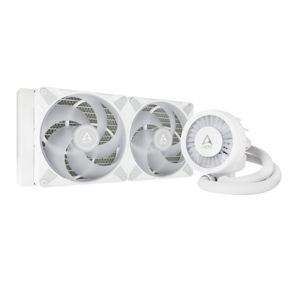 Arctic Liquid Freezer III 280 A-RGB White Cooler - Image 4