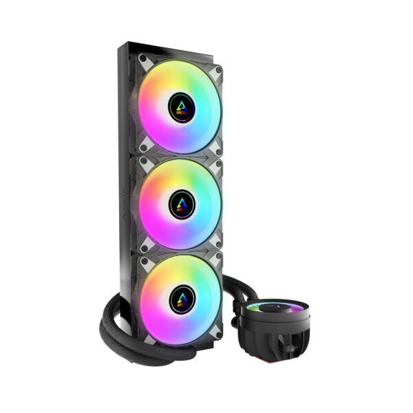 Arctic Liquid Freezer III 360 A-RGB Black Cooler - Image 3