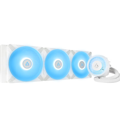Arctic Liquid Freezer III 420 A-RGB White Cooler