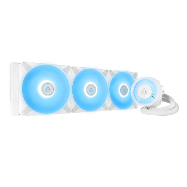 Arctic Liquid Freezer III 420 A-RGB White Cooler