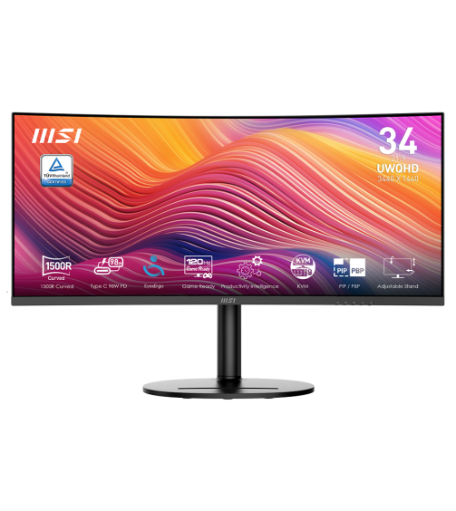 MSI MODERN MD342CQP 34" UWQHD 3.5K 120Hz Curved Monitor