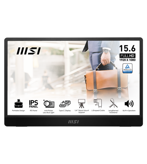 MSI PRO MP161 E2 FHD 60Hz IPS Portable Monitor