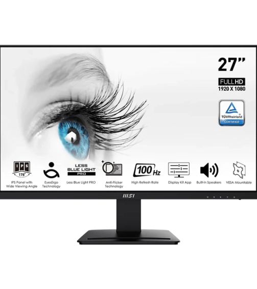 MSI PRO MP273A 27” 100Hz FHD IPS Monitor