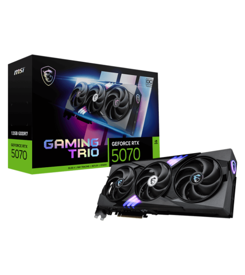 MSI Geforce RTX 5070 Gaming Trio OC 12GB GDDR7X Graphics Card
