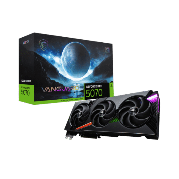 MSI Geforce RTX 5070 VANGUARD SOC 12GB GDDR7X Graphics Card