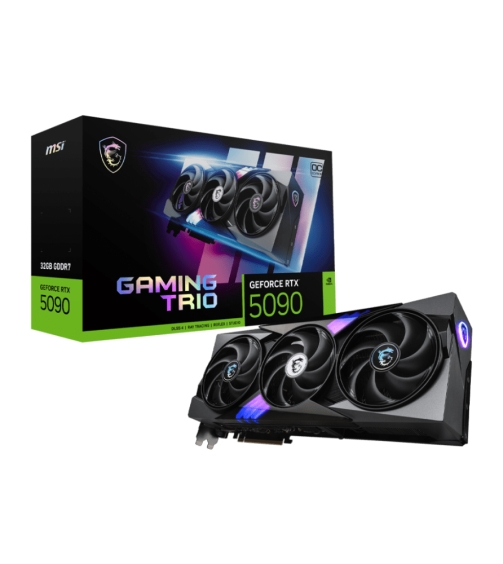 MSI Geforce RTX 5090 Gaming Trio OC 32GB GDDR7X Graphics Card